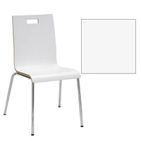 Pedestal Table With Four White Jive Series Chairs, Round, 36" Dia X 29h, Graphite Nebula, Ships In 4-6 Business Days
