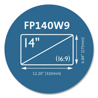 Laptop Privacy Screen For 14" Monitors, 16:9 Aspect Ratio