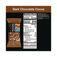 Breakfast Protein Bars, Dark Chocolate Cocoa, 1.76 Oz Two-bar Packs, 6/box