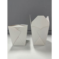 Food Pail, 32 Oz, 4 X 3.69 X 4.55, White, Paper, 400/carton
