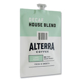 Alterra Decaf House Blend Coffee Freshpack, 0.25 Oz Pouch, 100/carton