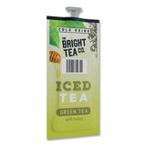 The Bright Tea Co. Iced Green Tea With Honey Freshpack, Green With Honey, 0.11 Oz Pouch, 100/carton