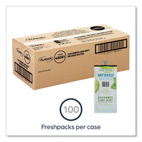 Cucumber Lime Mint Infused Water Freshpack, Cucumber Lime Mint, 0.08 Pouch, 100/carton