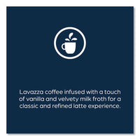 Lavazza Vanilla Latte, Vanilla, 0.56 Oz Pouch, 72/carton