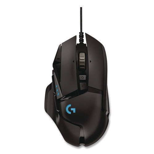 G502 Hero High Performance Gaming Mouse, Usb, Left/right Hand Use, Black