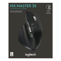 Mx Master 3s For Business Wireless Mouse, 33 Ft Wireless Range, Right, Black