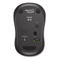 M240 Silent Bluetooth Mouse, 33 Ft Wireless Range, Left/right Hand Use, Graphite