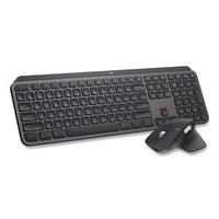 Mx Keys Combo For Business Wireless Keyboard And Mouse Gen 2, 33 Ft Wireless Range, Graphite