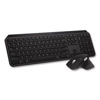 Mx Keys S Combo, 33 Ft Wireless Range, Black