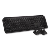 Mx Keys S Combo, 33 Ft Wireless Range, Black