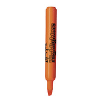 Tank Fluorescent Highlighter, Orange Ink, Chisel Tip, Orange Barrel, Dozen