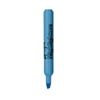 Tank Fluorescent Highlighter, Blue Ink, Chisel Tip, Blue Barrel, Dozen