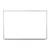 Wall-mounted Magnetic Whiteboard, 36" X 24", White Surface, Silver Aluminum Frame