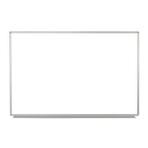 Wall-mounted Magnetic Whiteboard, 36" X 24", White Surface, Silver Aluminum Frame