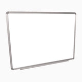 Wall-mounted Magnetic Whiteboard, 48" X 36", White Surface, Silver Aluminum Frame