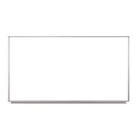 Wall-mounted Magnetic Whiteboard, 72" X 40", White Surface, Silver Aluminum Frame