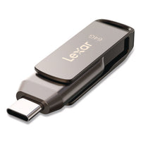 Jumpdrive D400 Usb 3.1 Flash Drive, 64 Gb, Titanium