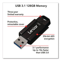 S803.1 Usb Flash Drive, 128 Gb, Black