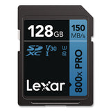 High-performance Pro Blue Series Sdxc Memory Card, Uhs-i V30 U1 Class 10, 128 Gb