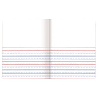 Primary Journal Half Page Ruled, Blue Marble Cover, Primary Rule, (100) 9.75 X 7.5 Sheets