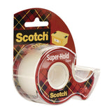 Super-hold Wide Invisible Tape, 1.5" X 18 Yds, Crystal Clear