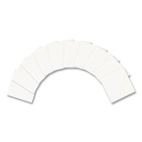 Transparent Notes, Unruled, 3" X 3", Transparent, 36 Sheets/pad, 10 Pads/pack