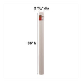 Mailing Tube, 36" Long, 3" Diameter, White