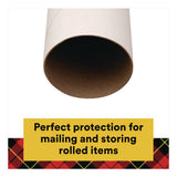 Mailing Tube, 36" Long, 3" Diameter, White