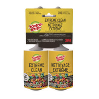 Extreme Clean Lint Roller, 4" X 54.59 Ft, 100 Sheets/roll, 2/pack