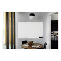 Easy Erase Permanent Marker Whiteboard Surface, 72 X 48, White Surface