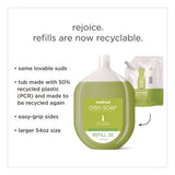 Dish Soap Refill, Lime And Sea Salt Scent, 54 Oz Bottle