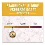 Professional Starbucks Blonde Espresso Nespresso Pods, 50/box