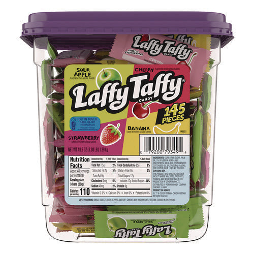 Laffy Taffy Assorted Pack, 49.3 Oz Tub