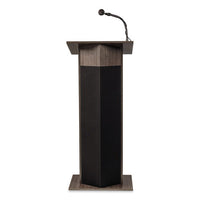 Power Plus Lectern, 22 X 17 X 46, Ribbonwood, Ships In 1-3 Business Days