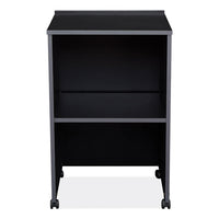 Av Cart/lectern Base, 21.12 X 17.5 X 33.75, Black, Ships In 1-3 Business Days