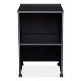 Av Cart/lectern Base, 21.12 X 17.5 X 33.75, Black, Ships In 1-3 Business Days