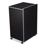 Av Cart/lectern Base, 21.12 X 17.5 X 33.75, Black, Ships In 1-3 Business Days
