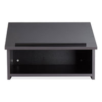 Tabletop Lectern, 23.75 X 19.87 X 13.75, Black, Ships In 1-3 Business Days