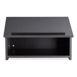 Tabletop Lectern, 23.75 X 19.87 X 13.75, Black, Ships In 1-3 Business Days