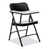 5200 Series Right-side Tablet-arm Folding Chair, Supports Up To 480 Lb, 17.25" Seat Height, Black, 2/ct,ships In 1-3 Bus Days