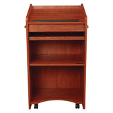 Aristocrat Non-sound Lectern, 25 X 20 X 46, Cherry