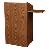 Aristocrat Non-sound Lectern, 25 X 20 X 46, Oak