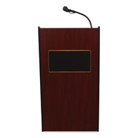 Aristocrat Sound Lectern, 25 X 20 X 46, Mahogany, Ships In 1-3 Business Days