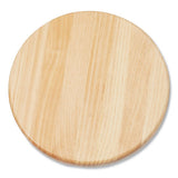 6800 Series Height Adj Wood Seat Swivel Stool, Supports 300 Lb, 19"-25" Seat Ht, Maple Seat, Gray Base, Ships In 1-3 Bus Days
