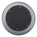 6800 Series Height Adj Metal Seat Swivel Stool, Supports 300 Lb, 18"-24" Seat Ht, Black Seat, Gray Base,ships In 1-3 Bus Days