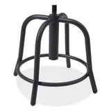 6800 Series Height Adj Fabric Seat Swivel Stool, Supports 300 Lb, 18"-25" Seat Height, Black Seat/base, Ships In 1-3 Bus Days