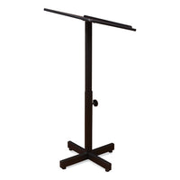 Portable Presentation Lectern Stand, 20 X 18.25 X 44, Medium Oak, Ships In 1-3 Business Days