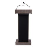 Orator Lectern, 22 X 17 X 46, Ribbonwood, Ships In 1-3 Business Days