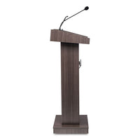 Orator Lectern, 22 X 17 X 46, Ribbonwood, Ships In 1-3 Business Days