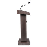 Orator Lectern, 22 X 17 X 46, Ribbonwood, Ships In 1-3 Business Days